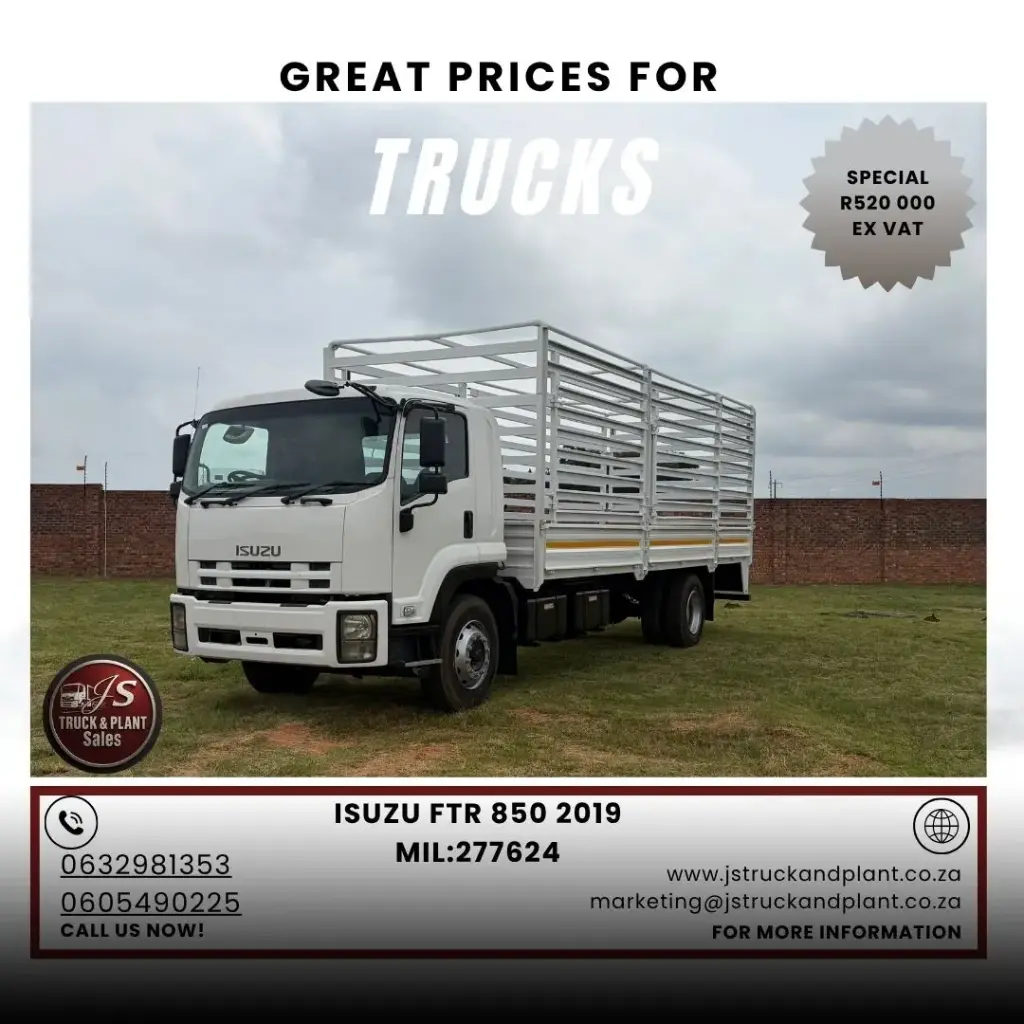 ISUZU 2019 850 FTR