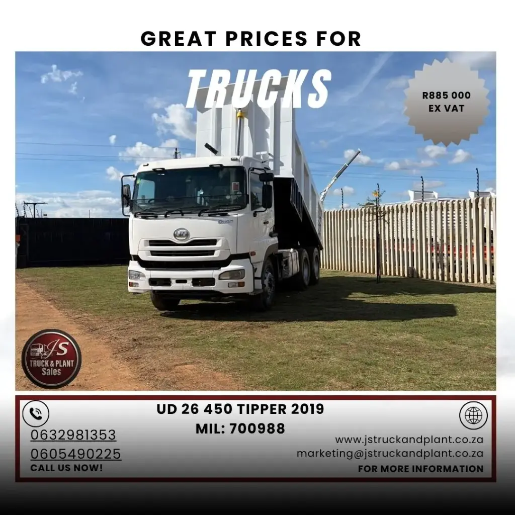 UD 26 450 TIPPER 2019